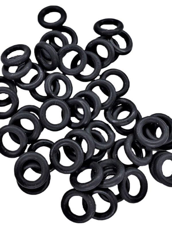 Exclusive Black Female Injector O-Rings (Qty 50)