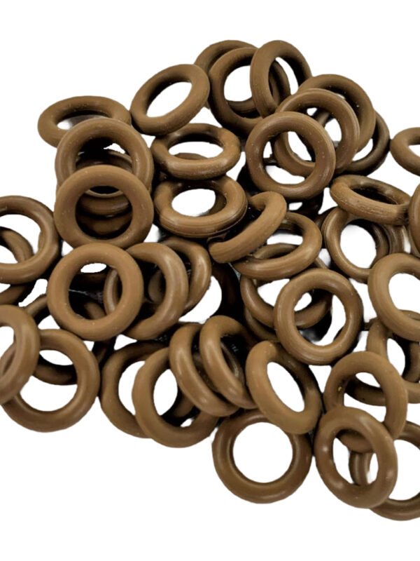 Exclusive Brown Male Injector O-Rings (Qty 50)